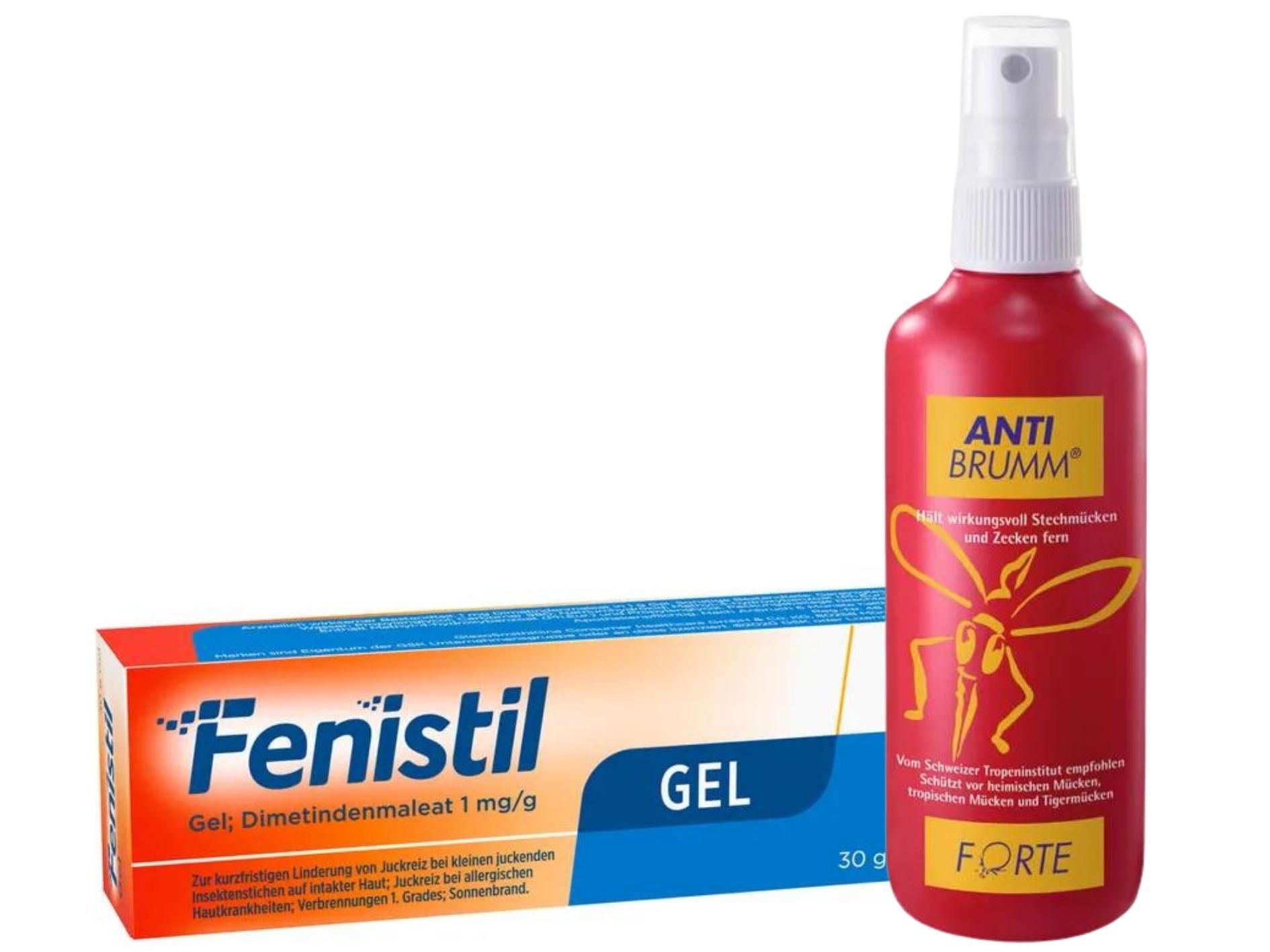 Sparset Mückenschutz - FENISTIL Gel 30 g + ANTI-BRUMM forte 150 ml